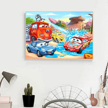 Load image into Gallery viewer, Cars - Full Drill Round Drill - 40x30cm