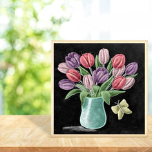 Load image into Gallery viewer, Flower - Full Drill Round Drill - 30x30cm