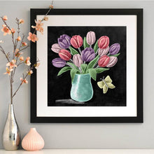 Load image into Gallery viewer, Flower - Full Drill Round Drill - 30x30cm