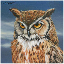 Load image into Gallery viewer, Gloryart Owl - Full Drill Round Drill - 30x30cm
