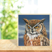 Load image into Gallery viewer, Gloryart Owl - Full Drill Round Drill - 30x30cm