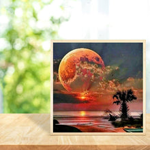 Load image into Gallery viewer, Moon  - Full Drill Round Drill - 30x30cm