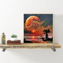 Load image into Gallery viewer, Moon  - Full Drill Round Drill - 30x30cm