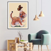 Load image into Gallery viewer, Tiger - Full Drill Round Drill - 30x40cm