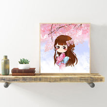 Load image into Gallery viewer, Girl - Full Drill Round Drill - 30x30cm