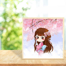 Load image into Gallery viewer, Girl - Full Drill Round Drill - 30x30cm