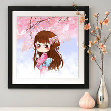 Load image into Gallery viewer, Girl - Full Drill Round Drill - 30x30cm