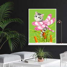 Load image into Gallery viewer, Cat - Full Drill Round Drill - 30x30cm