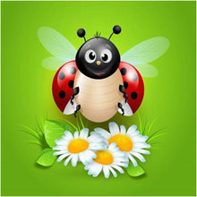 Load image into Gallery viewer, Ladybug - Full Drill Round Drill - 30x30cm