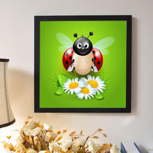 Load image into Gallery viewer, Ladybug - Full Drill Round Drill - 30x30cm