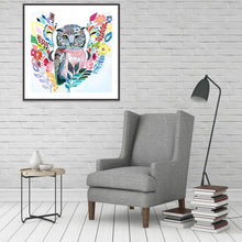 Load image into Gallery viewer, Square Owl - Full Diamond Painting - 30x30cm