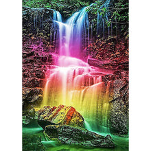 Load image into Gallery viewer, Rainbow Waterfall - Full Drill Round Drill - 30x40cm