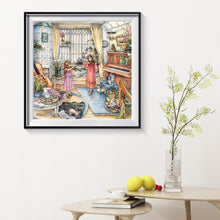 Load image into Gallery viewer, Girl - Full Drill Round Drill - 30x30cm