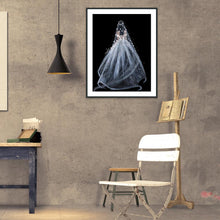 Load image into Gallery viewer, Wedding Dress - Full Drill Round Drill - 30x40cm
