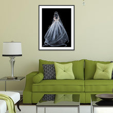 Load image into Gallery viewer, Wedding Dress - Full Drill Round Drill - 30x40cm