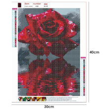 Load image into Gallery viewer, Flower - Full Drill Round Drill - 30x40cm