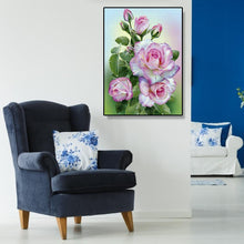 Load image into Gallery viewer, Flower - Full Drill Round Drill - 30x40cm