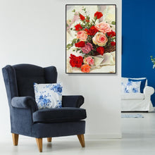 Load image into Gallery viewer, Flower - Full Drill Round Drill - 30x40cm