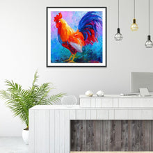 Load image into Gallery viewer, Rooster - Full Drill Round Drill - 30x30cm