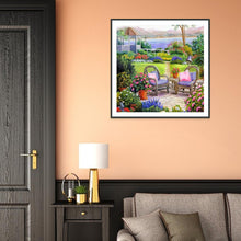 Load image into Gallery viewer, Rattan Chair - Full Drill Round Drill - 30x30cm