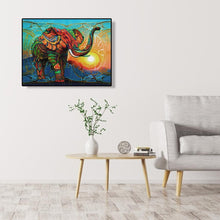 Load image into Gallery viewer, Elephant - Full Drill Round Drill - 40x30cm