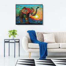 Load image into Gallery viewer, Elephant - Full Drill Round Drill - 40x30cm