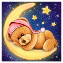 Load image into Gallery viewer, Moon Bear - Full Diamond Painting - 30x30cm
