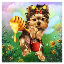 Load image into Gallery viewer, Dog - Full Diamond Painting - 30x30cm
