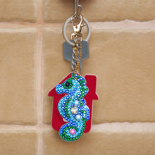 Load image into Gallery viewer, 5pcs Seahorse DIY Keychain