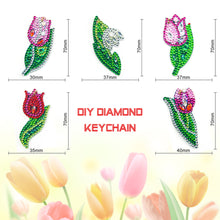 Load image into Gallery viewer, 5pcs Roses DIY Keychain