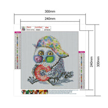 Load image into Gallery viewer, Eagle Donut - Full Drill Round Drill - 30x30cm