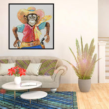 Load image into Gallery viewer, Monkey - Full Drill Round Drill - 30x30cm