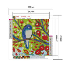 Load image into Gallery viewer, Branch Bird - Full Drill Round Drill - 30x30cm