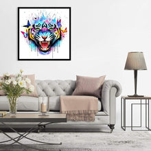 Load image into Gallery viewer, Colorful Tiger - Full Drill Round Drill - 30x30cm