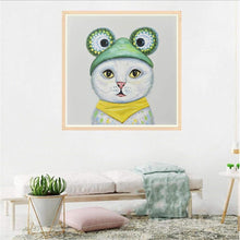 Load image into Gallery viewer, Literary Cat - Full Drill Round Drill - 30x30cm