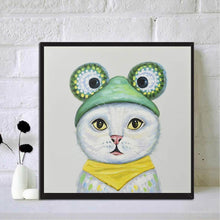 Load image into Gallery viewer, Literary Cat - Full Drill Round Drill - 30x30cm