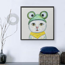 Load image into Gallery viewer, Literary Cat - Full Drill Round Drill - 30x30cm