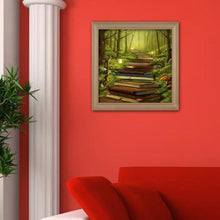 Load image into Gallery viewer, Book Ladder - Full Diamond Painting - 30x30cm