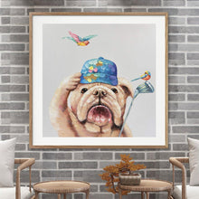 Load image into Gallery viewer, Dog Bird - Full Drill Round Drill - 30x30cm