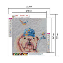 Load image into Gallery viewer, Dog Bird - Full Drill Round Drill - 30x30cm