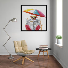 Load image into Gallery viewer, Vacation Dog - Full Drill Round Drill - 30x30cm