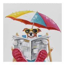 Load image into Gallery viewer, Vacation Dog - Full Drill Round Drill - 30x30cm