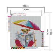 Load image into Gallery viewer, Vacation Dog - Full Drill Round Drill - 30x30cm