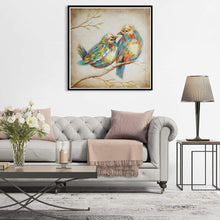 Load image into Gallery viewer, 2 Birds Ornament - Full Drill Round Drill - 30x30cm