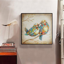 Load image into Gallery viewer, 2 Birds Ornament - Full Drill Round Drill - 30x30cm