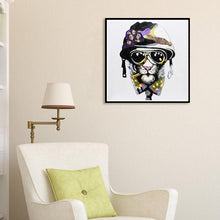 Load image into Gallery viewer, Fashion Dog - Full Drill Round Drill - 30x30cm