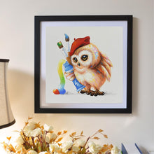 Load image into Gallery viewer, Literary Owl - Full Drill Round Drill - 30x30cm