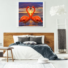 Load image into Gallery viewer, Pink Bird - Full Diamond Painting - 30x30cm