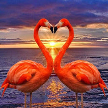 Load image into Gallery viewer, Pink Bird - Full Diamond Painting - 30x30cm