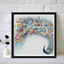 Load image into Gallery viewer, Peafowl - Full Drill Round Drill - 30x30cm